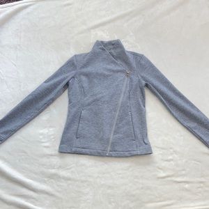 Athleta gray zip up!